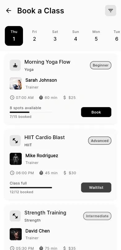 Gym Management Preview 3