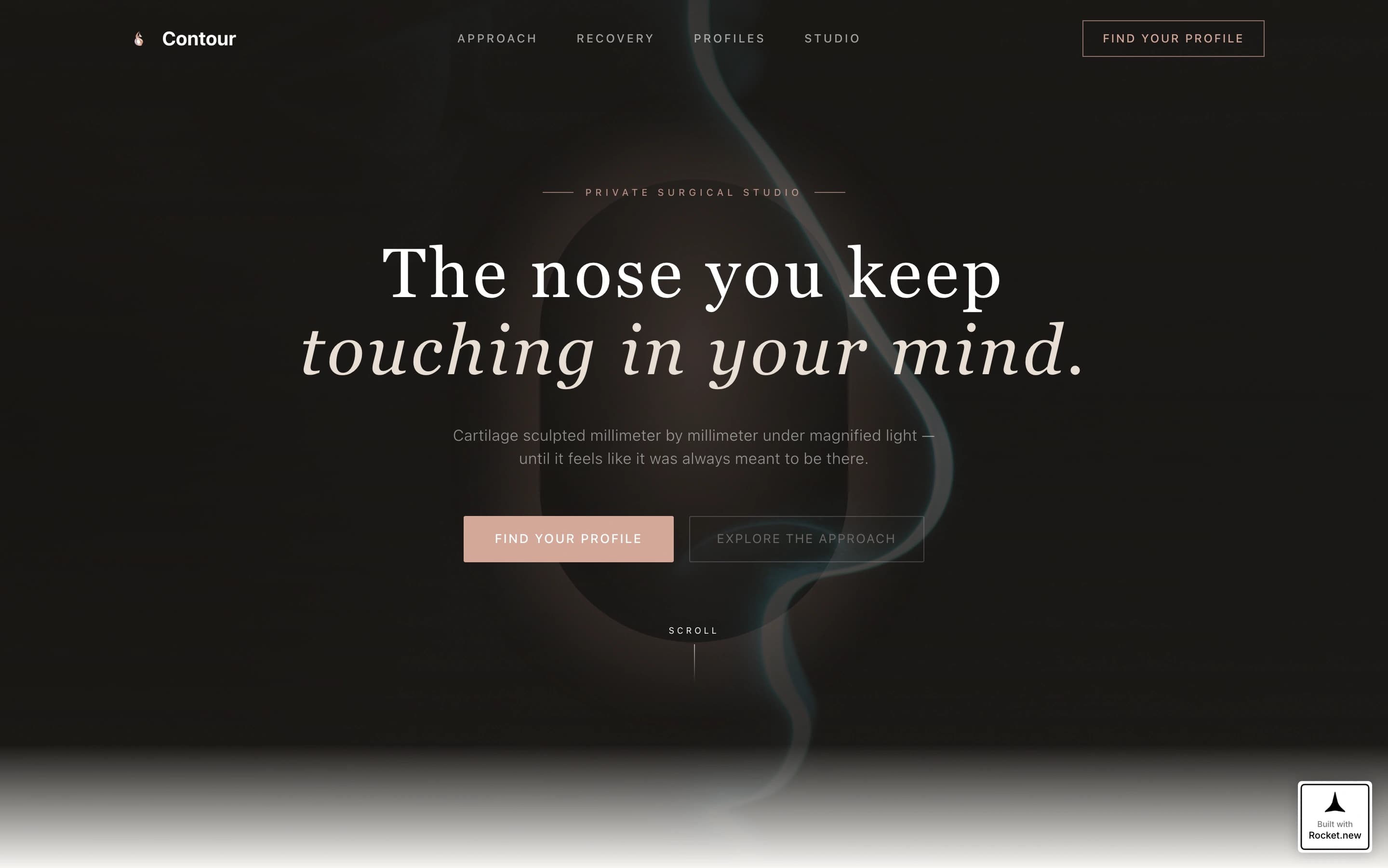 Contour - Elegant Rhinoplasty Landing Page Template