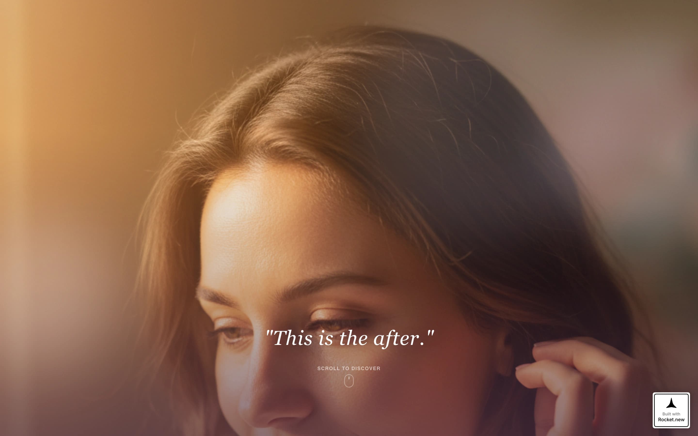 Crown - Transformative Wigspecialist Landing Page Template