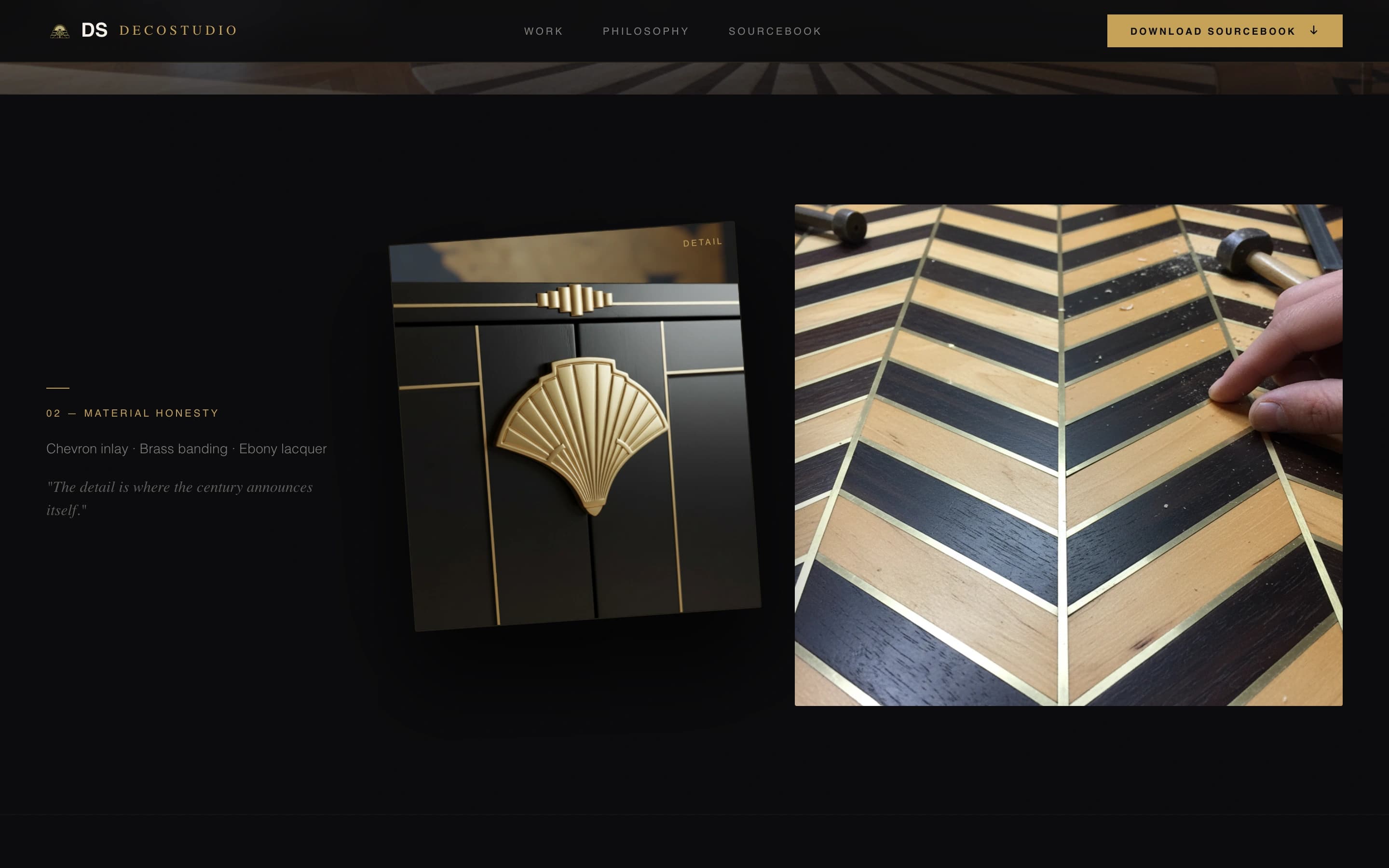 Deco - Opulent Interior Landing Page Template