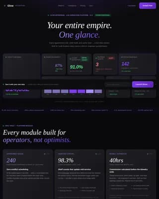 Beauty & Salon Software & SaaS Directory Website Template