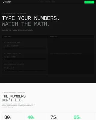 Tooltip - Bold Brutalist Contextual Help Widget Landing Page Template