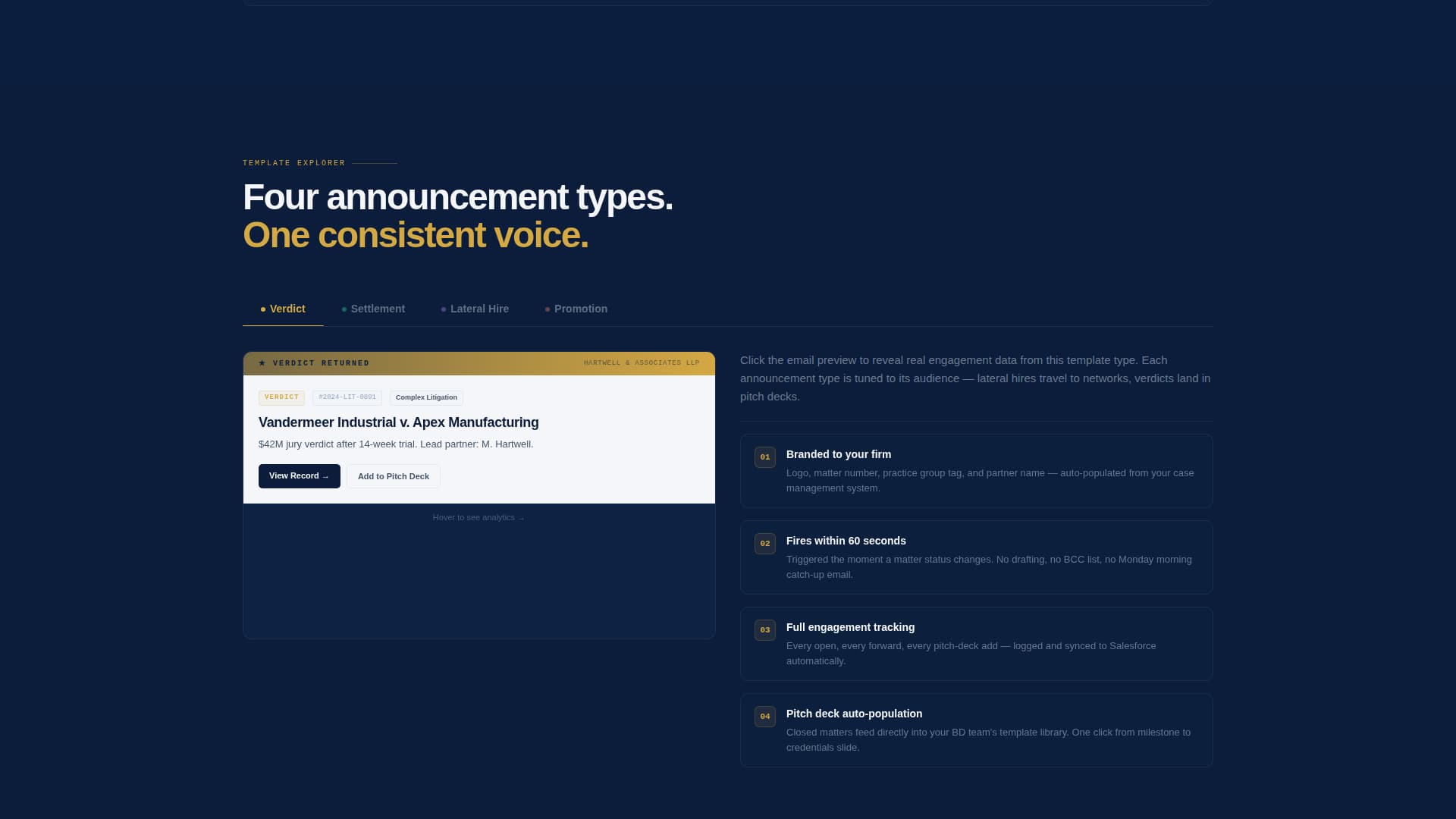 Milestone - Powerful Lawfirm Landing Page Template