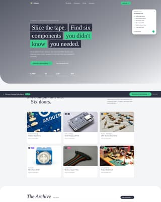 Unbox - Curated Electronics Landing Page Template