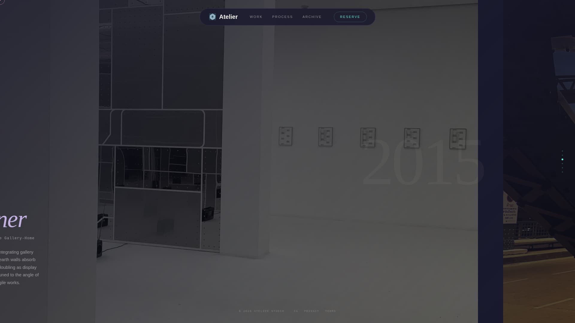 Architect Profile Pre-Launch Website Template