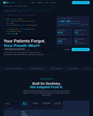 Dental Software Directory Website Template