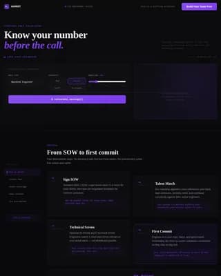 IT Services & Consulting Cost Calculator Website Template