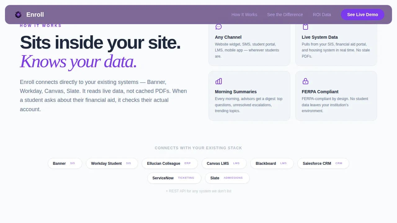 AI for Higher Education Directory Website Template