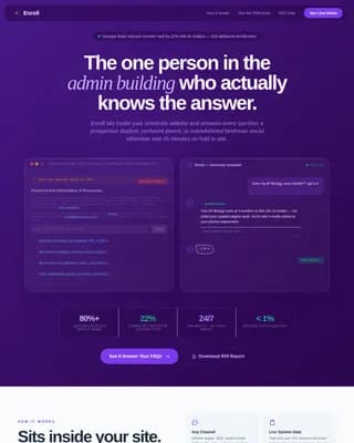 AI for Higher Education Directory Website Template