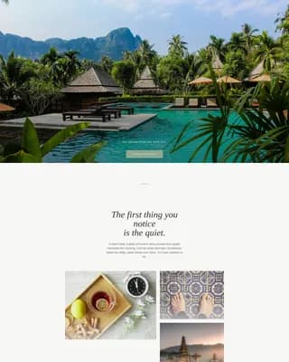 Bali Travel Booking Website Template