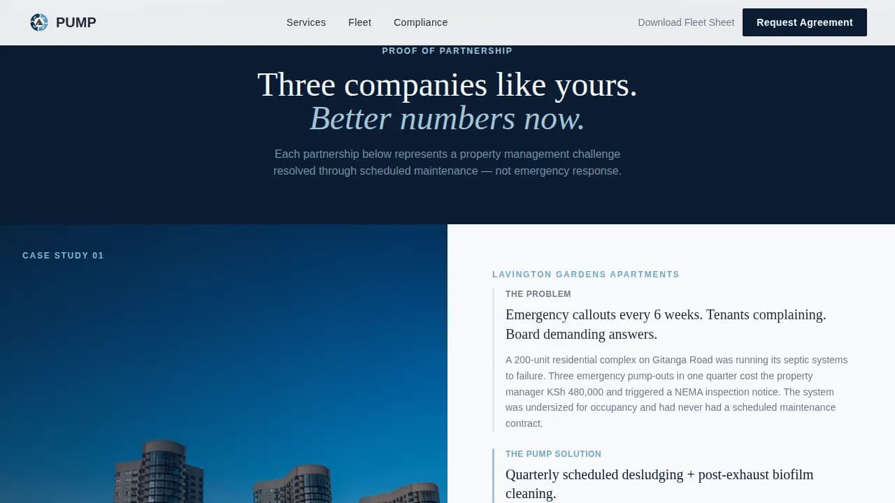 Flow — Premium Septic Solutions Landing Page Template