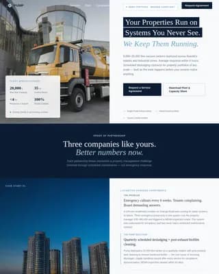 Flow — Premium Septic Solutions Landing Page Template