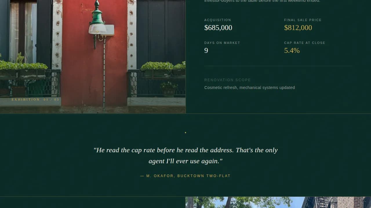 Multidwell — Premium Residential Appraisal Landing Page Template