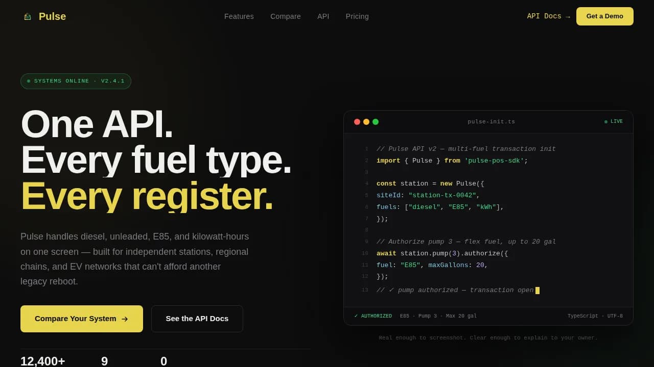Energy Software & SaaS Professional Website Template