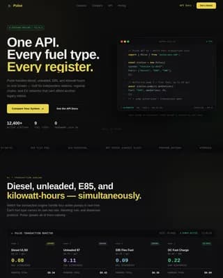 Energy Software & SaaS Professional Website Template