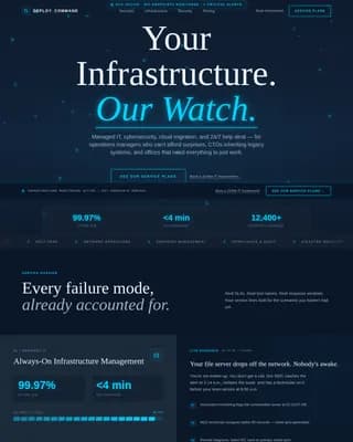 IT Services Company Reviews Website Template
