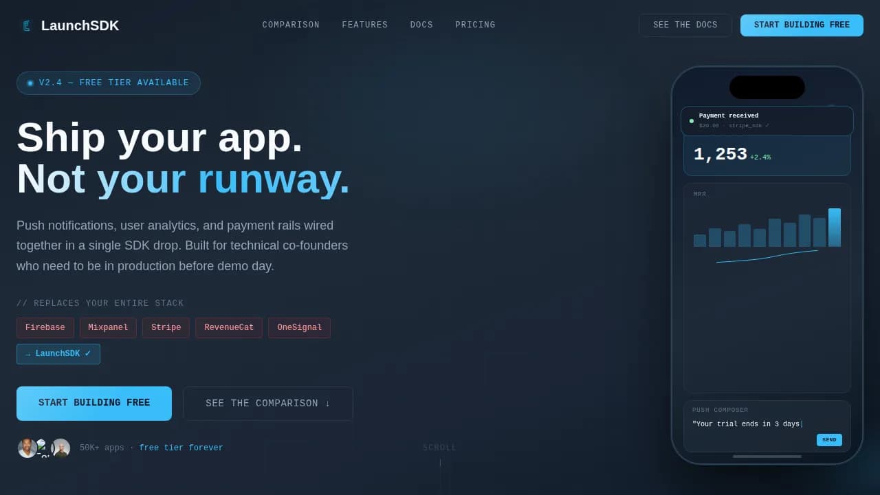 Propel — Rapid Prototype Development Landing Page Template