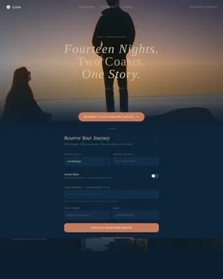 Spain Travel Booking Website Template