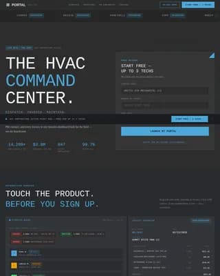 HVAC Digital Presence Maintenance Website Template