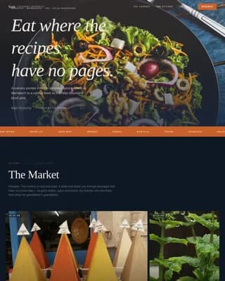 Voyage — Immersive Morocco Culinary Landing Page Template