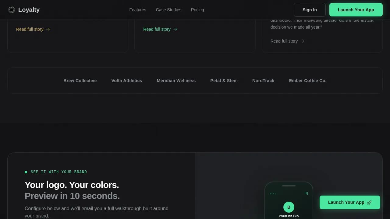 Rewards — Instant Branded Incentive Landing Page Template