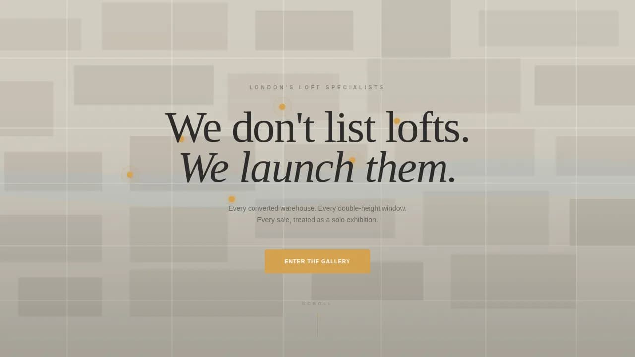 Vista — Curated Gallery Real Estate Landing Page Template