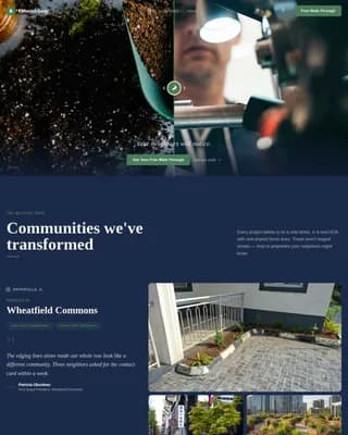 Townhouse & Condo Construction Professional Website Template