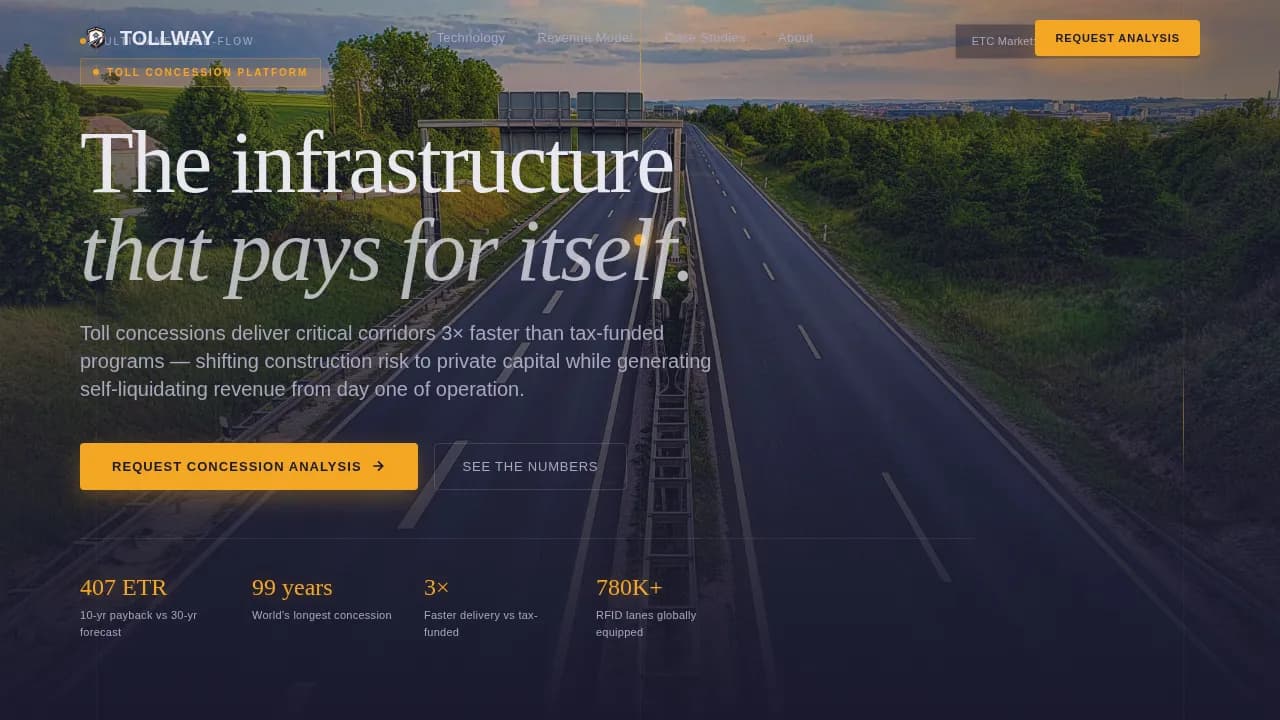 Parking & Traffic Comparison Website Template