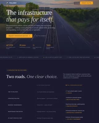 Parking & Traffic Comparison Website Template