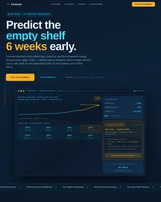 Predict — Smart Pet Supply Optimization Landing Page Template