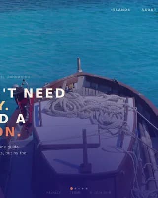 Wander — Timeless Mediterranean Travel Landing Page Template