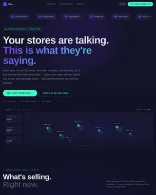 Retail Software & SaaS Professional Website Template