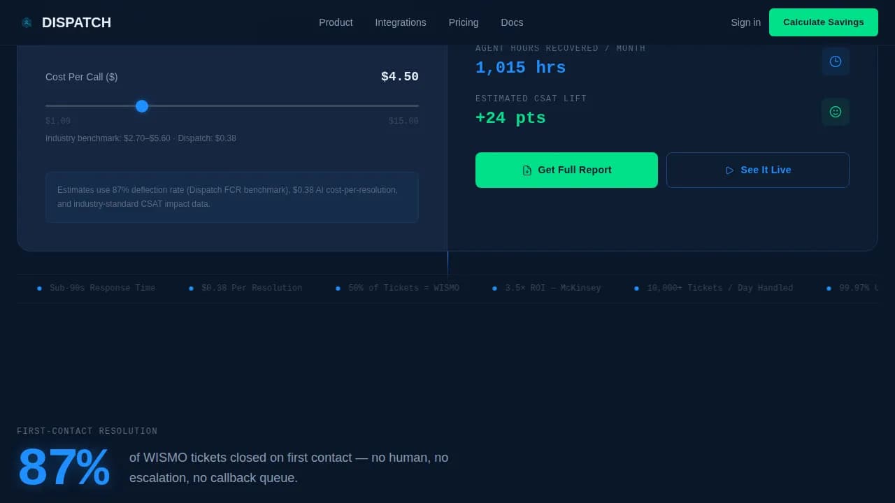 AI for Logistics Cost Calculator Website Template