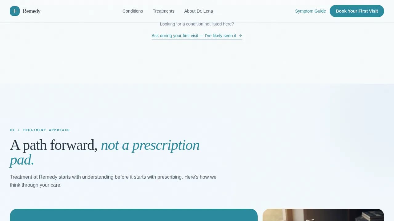 Wellness — Expert Primary Care Landing Page Template