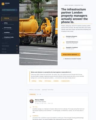 Pipeline — Certified Septic Specialist Landing Page Template