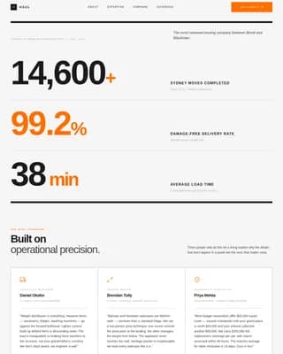 Transport — Authoritative Relocation Guide Landing Page Template
