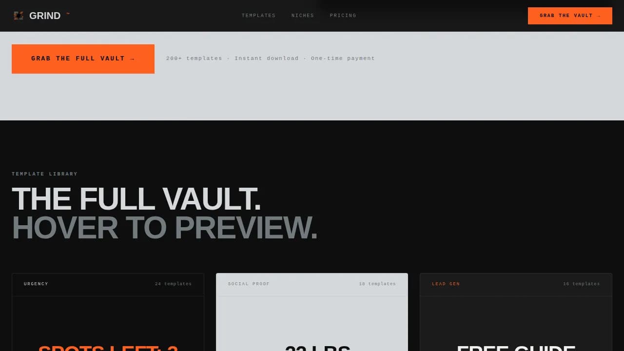 Elevate — Dynamic Coaching Social Media Landing Page Template