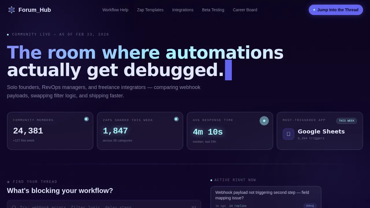 Nexus — Seamless Workflow Automation Landing Page Template