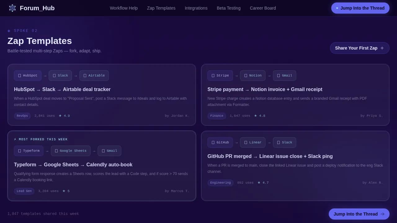 Nexus — Seamless Workflow Automation Landing Page Template