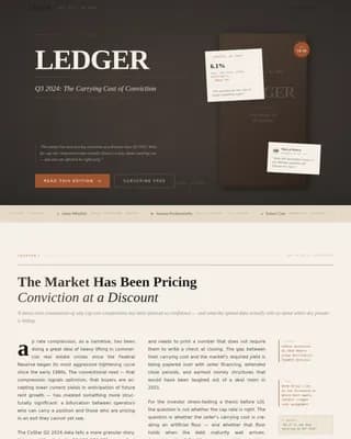 Archive — Insightful Vintage Marketplace Landing Page Template