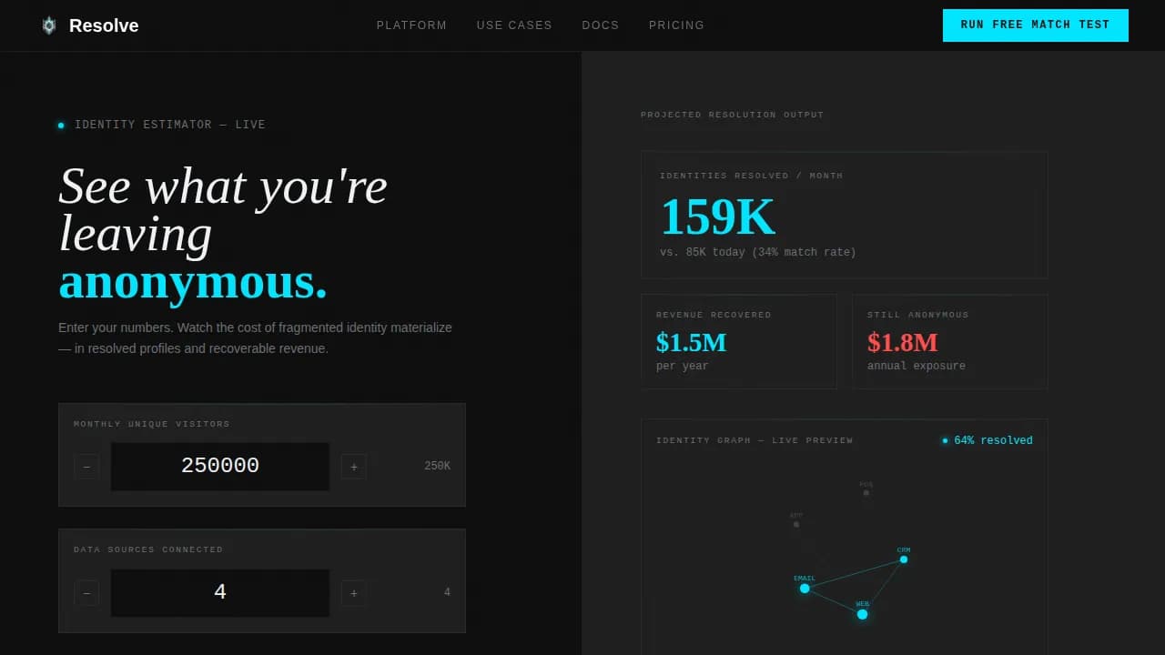 Advanced Tech & AI Platforms Cost Calculator Website Template
