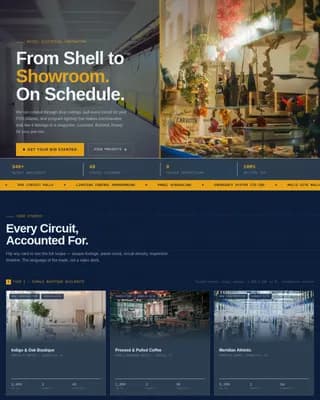 Switchgear — Expert Electrical Contractor Landing Page Template