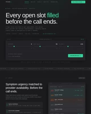 Pediatric Vertical SaaS Pre-Launch Website Template