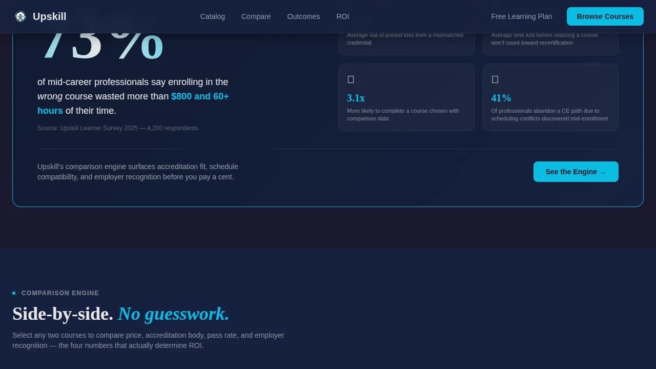 Master — Course Discovery Education Landing Page Template