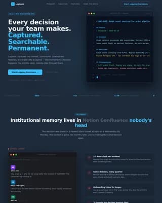 Chronicle — Powerful Startup Planning Landing Page Template