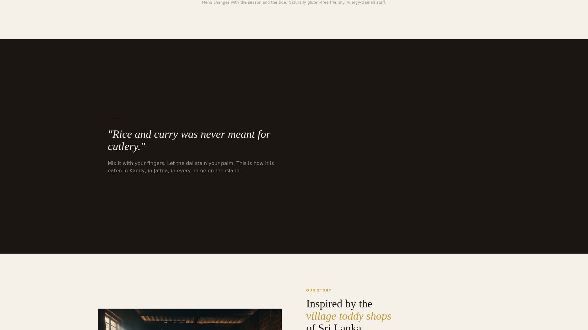 Sri - Modern Lankan Landing Page Template