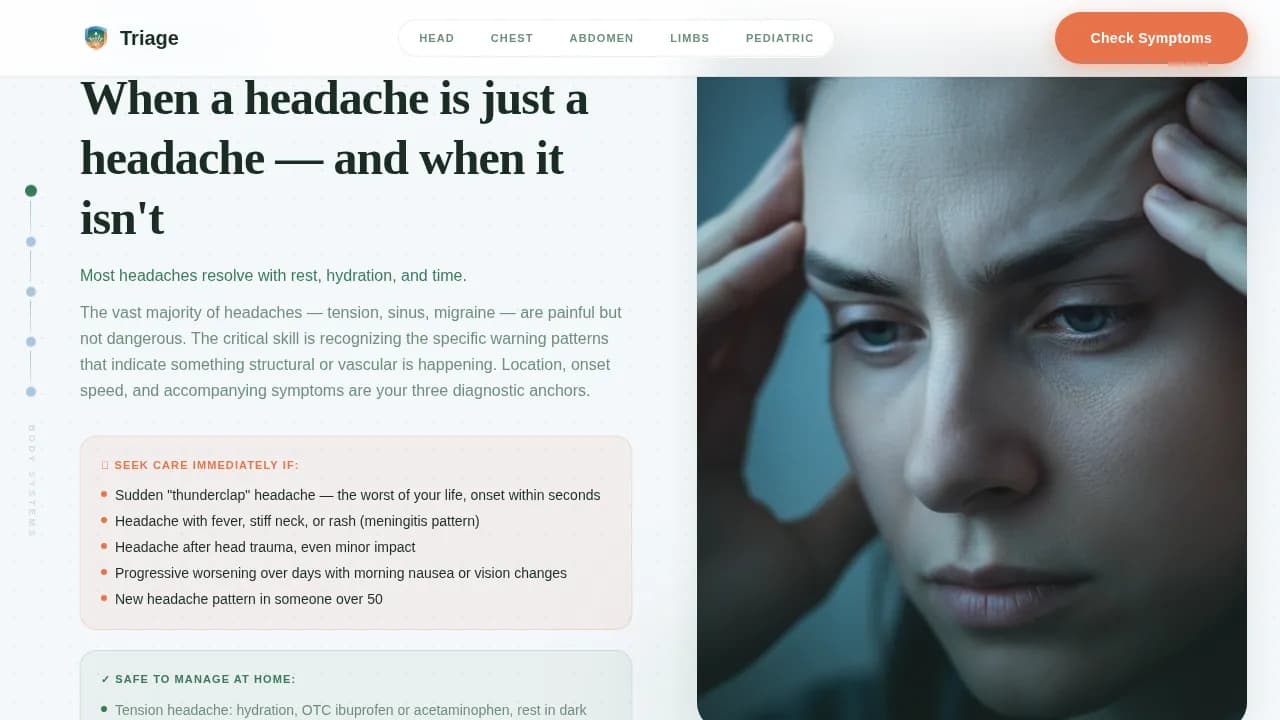 Emergency Medicine Education Website Template