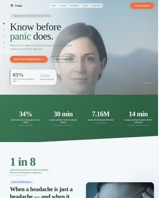 Emergency Medicine Education Website Template