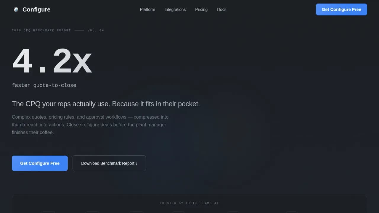 Mobile-First Enterprise Software Pricing Website Template