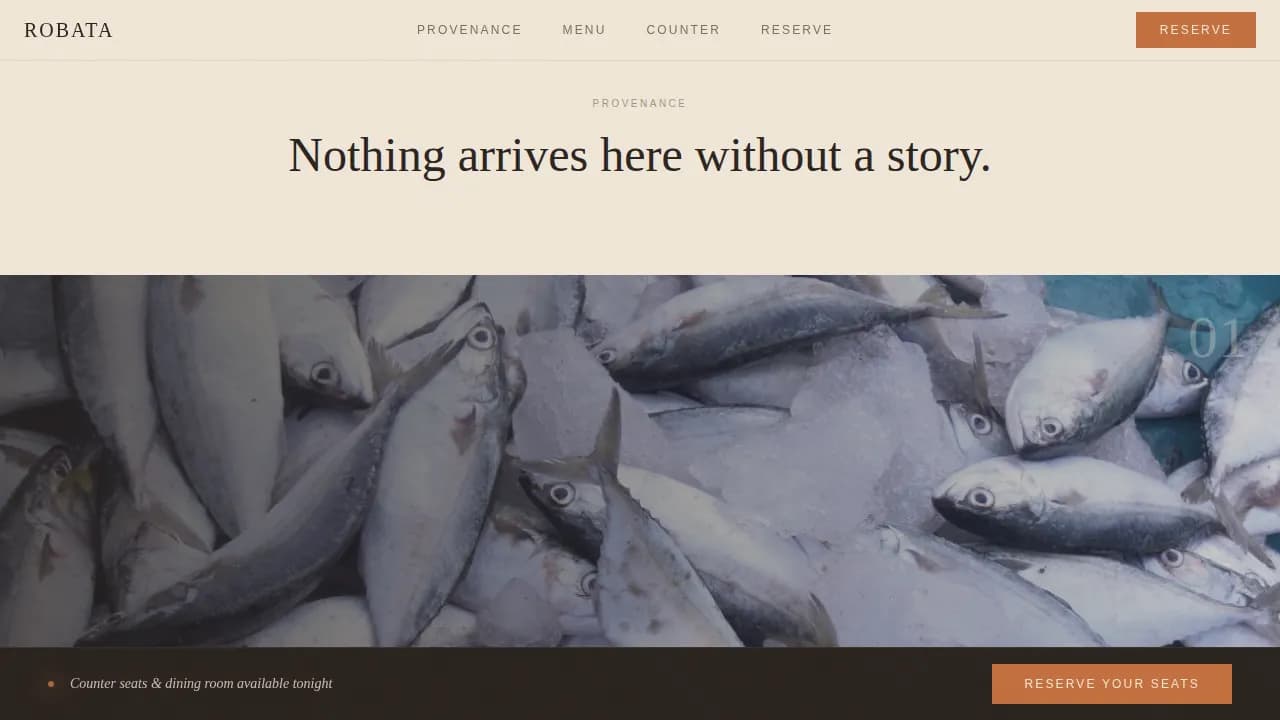 Ember — Exquisite Grill Dining Landing Page Template